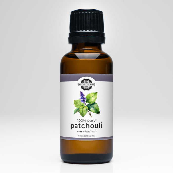 Rustic Strength - Essential Oil | 1oz Amber Glass Vial | Patchouli