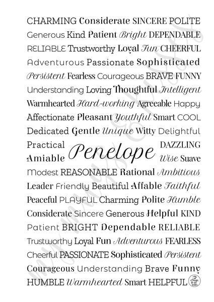 Penelope Spiral Notebook