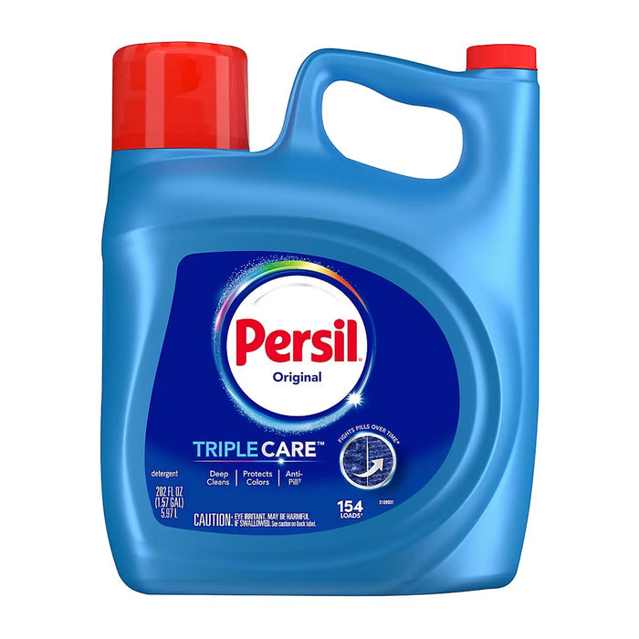 Persil Original Everyday Clean Liquid Laundry Detergent, 154 Loads, 201.6 fl. oz.