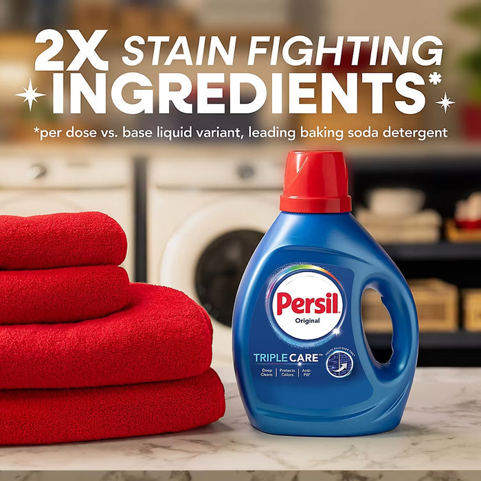Persil Original Everyday Clean Liquid Laundry Detergent, 154 Loads, 201.6 fl. oz.