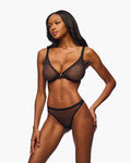 Black Bra - Soire Iconic Plunge Bra