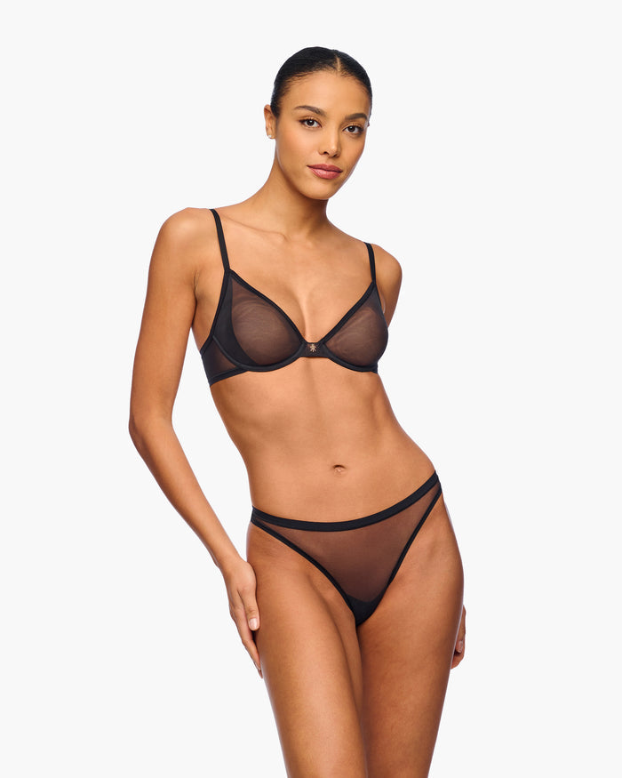 Black Bra - Soire Iconic Plunge Bra
