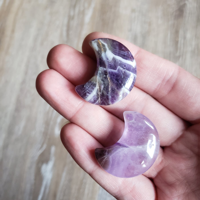 Polished Moon Palm Stone