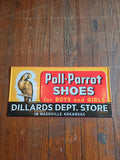 Poll-Parrot Shoes Metal sign
