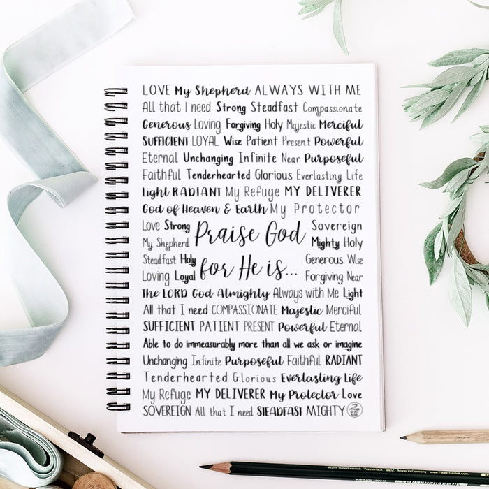 Praise God Spiral Notebook