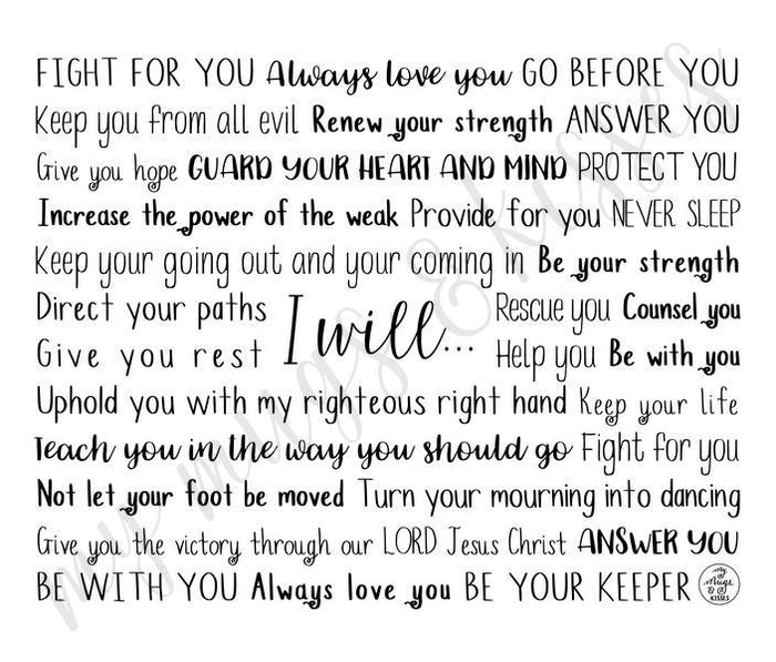 Promises of God Travel Mug
