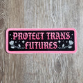 "Protect Trans Futures" Bumper Sticker