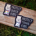 Protect Trans/Queer Kids Vinyl Sticker