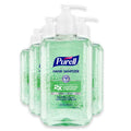 PURELL Advanced Soothing Gel Hand Sanitizer Aloe Scent Pump 24 oz - 4 Pack