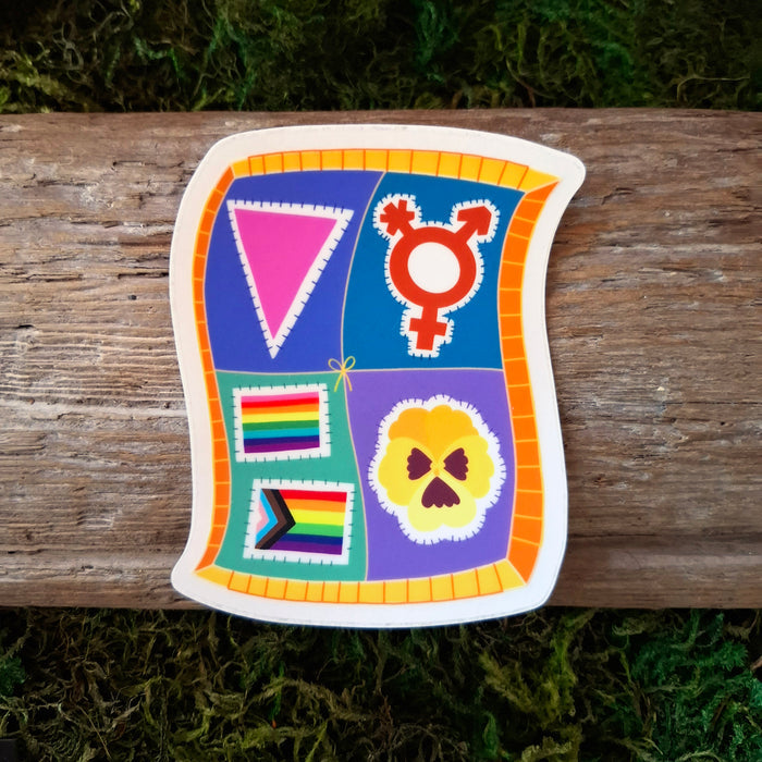 Queer Quilt Sticker