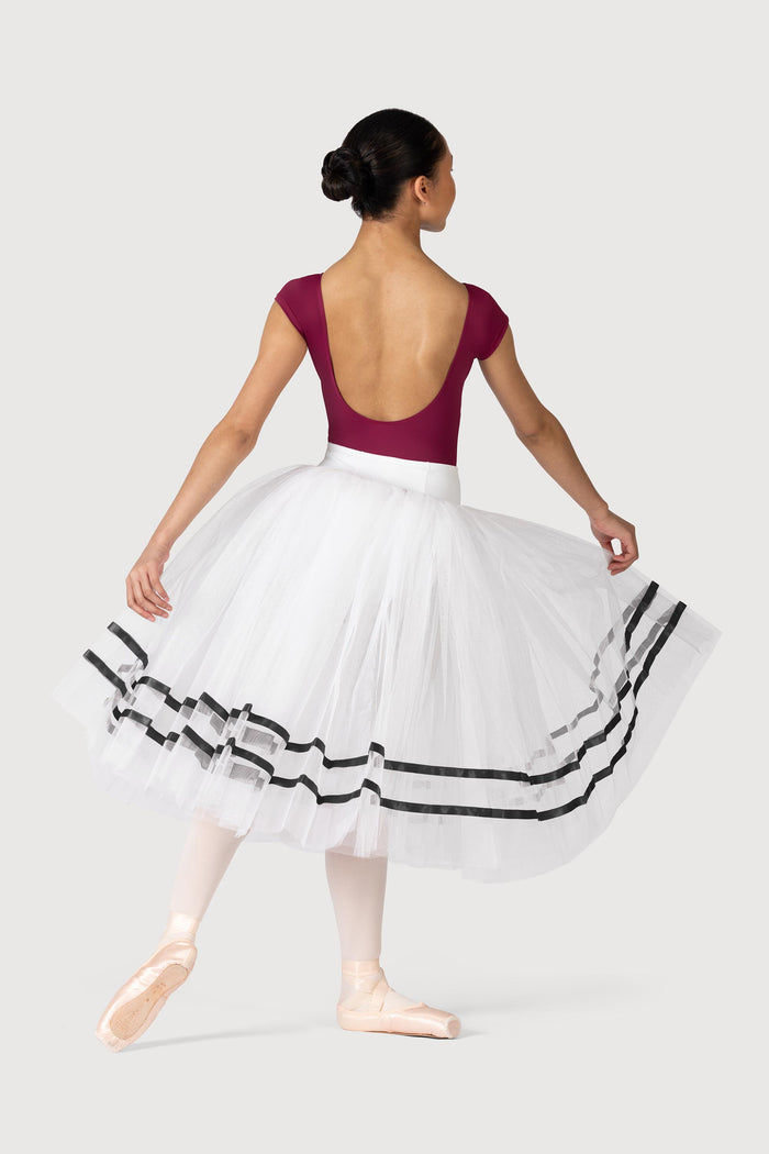 R0131L - Bloch Giselle Womens Ribbon Romantic ½ Tutu Skirt