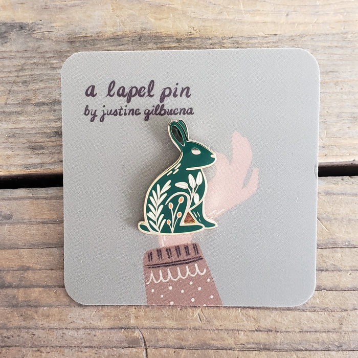Rabbit Enamel Pin