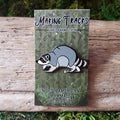 Raccoon Enamel Pin