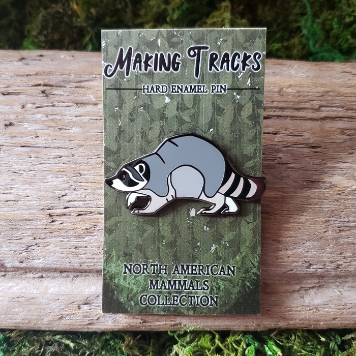 Raccoon Enamel Pin
