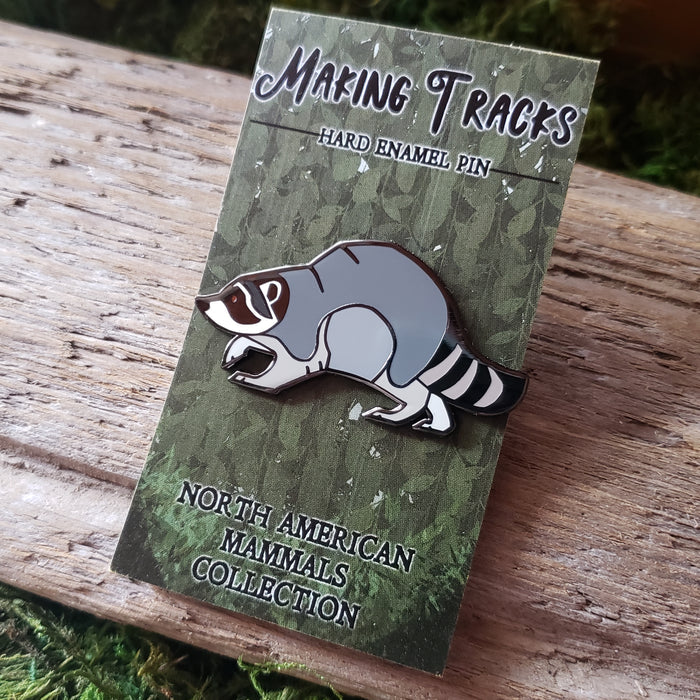 Raccoon Enamel Pin