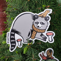 Raccoon & Frog Mural Stickers