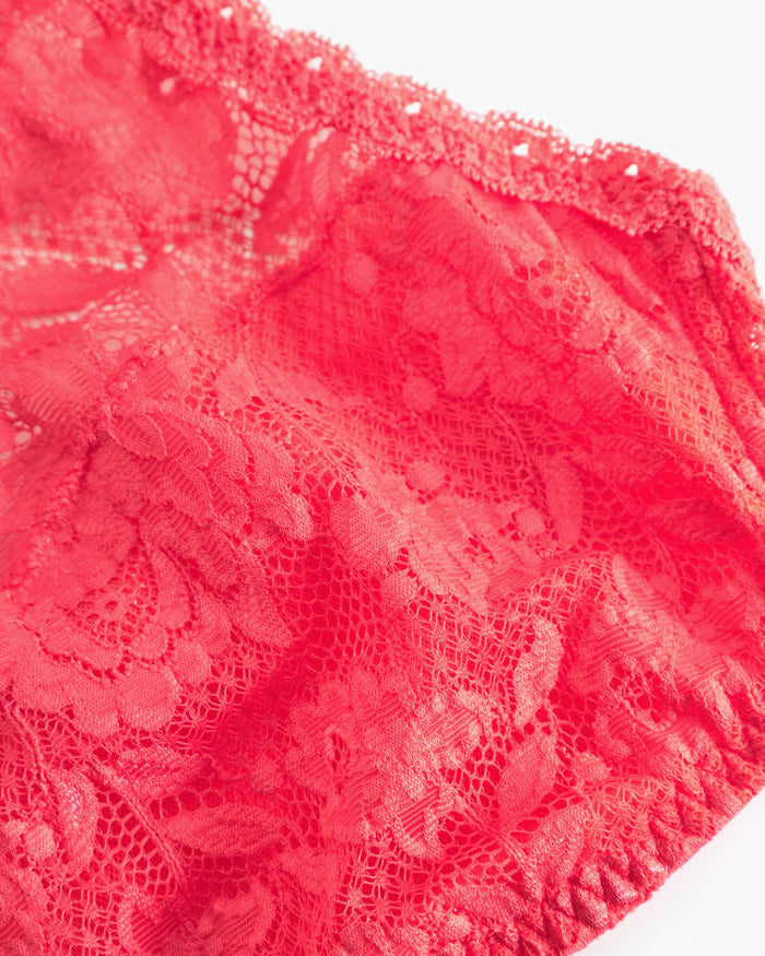 Pink Bralette - Never Say Never Racie Racerback Bralette