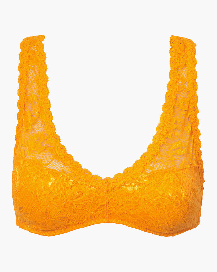 Orange Bralette - Never Say Never Racie Racerback Bralette
