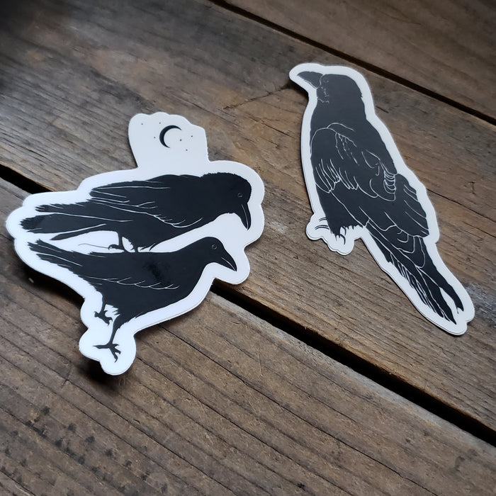 Raven Vinyl Sticker