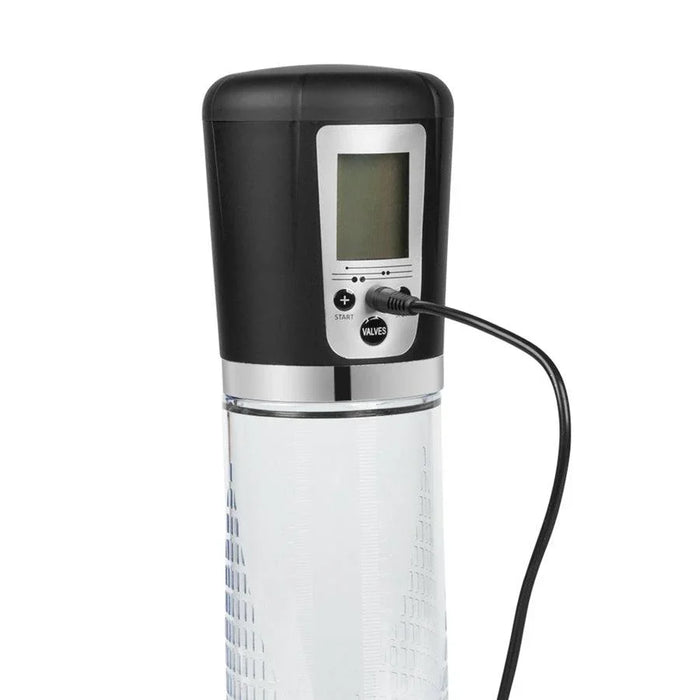 Rechargeable Penis Pump Sex Toys for Men with LCD Display - xinghaoya official store