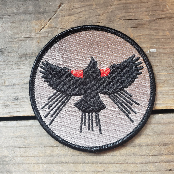 Red Winged Blackbird Iron-On Patch