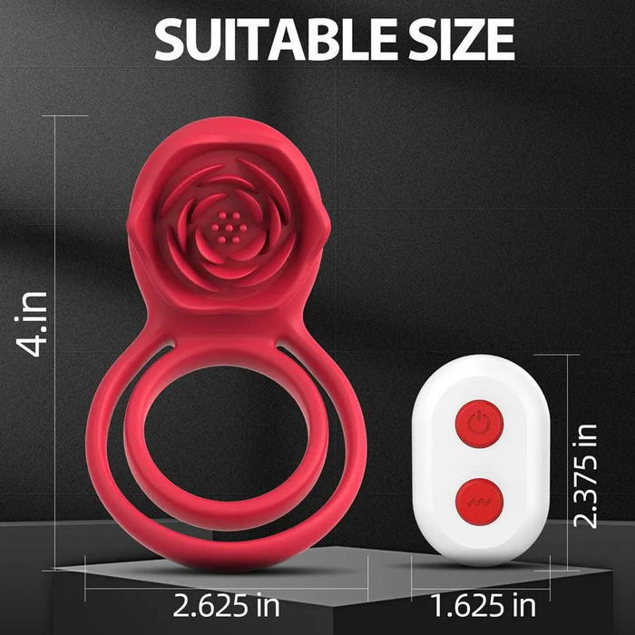 Remote Control Penis Cock Ring Vibrator Male Sex Toy - xinghaoya official store