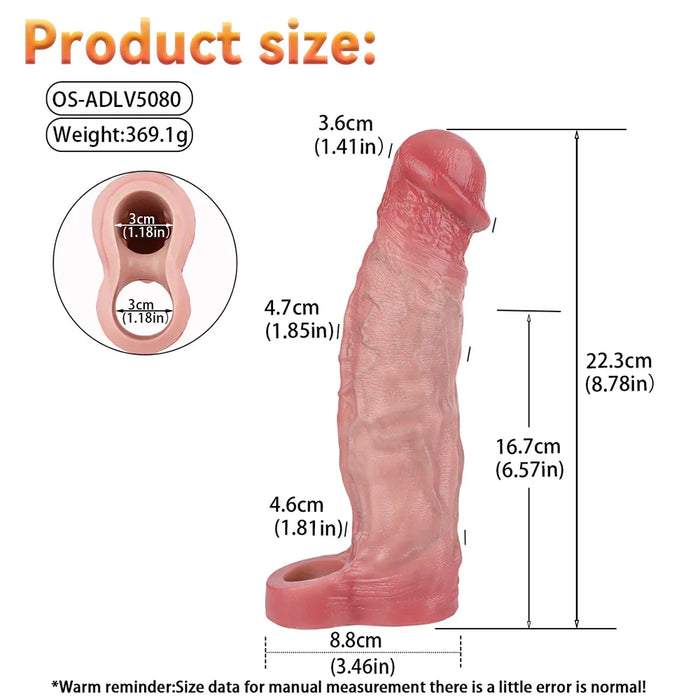realistic cock sleeve