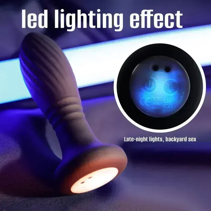 thrusting anal dildo