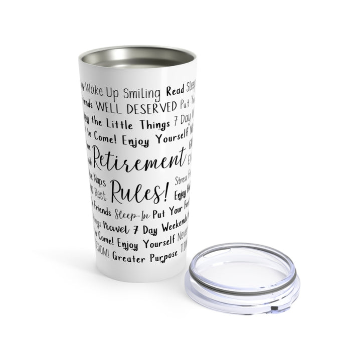 Retirement Tumbler