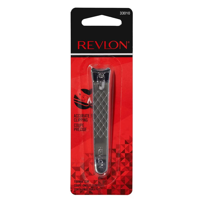Revlon Toenail Clipper Curved Blade Precision Nail Grooming Tool - 72 Pack