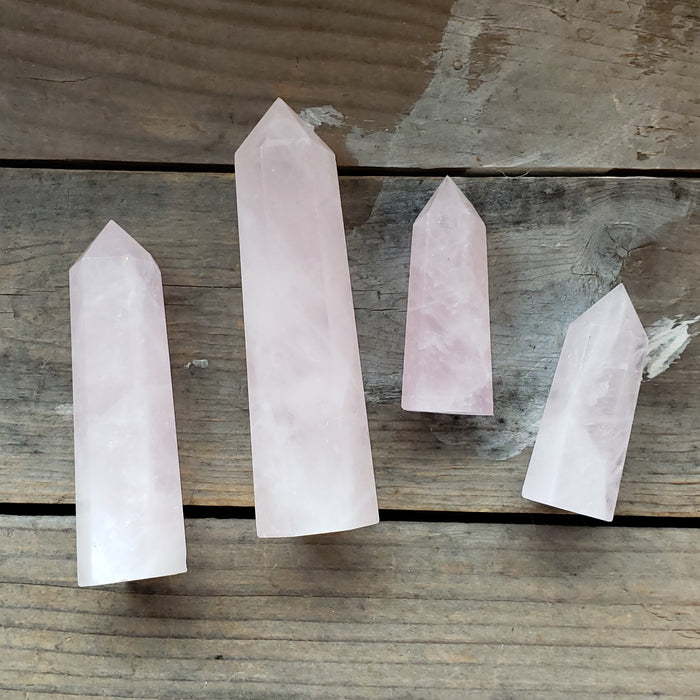 Rose Quartz Obelisk