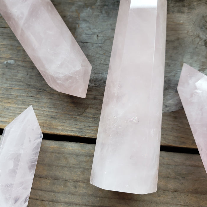 Rose Quartz Obelisk