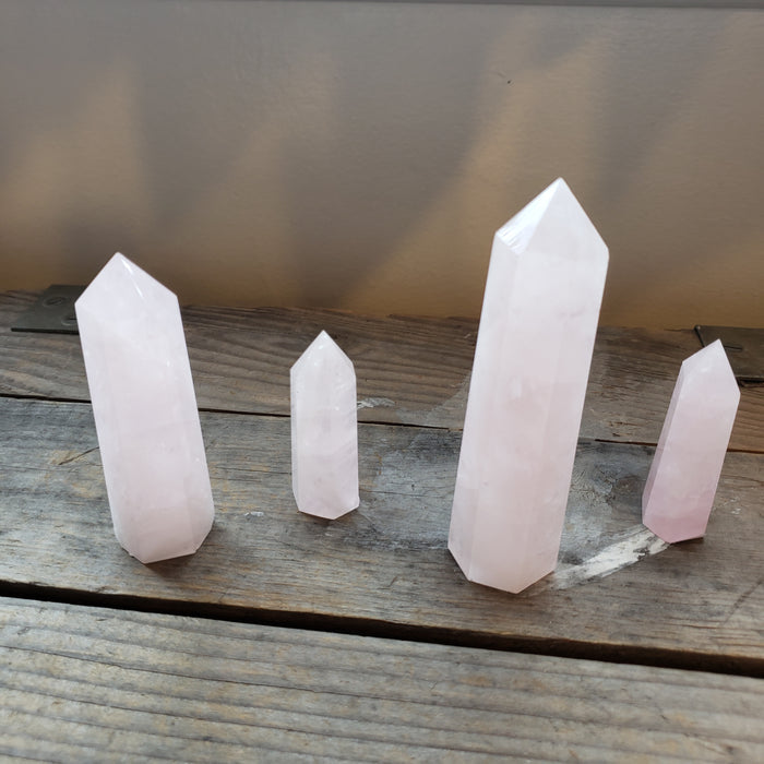 Rose Quartz Obelisk