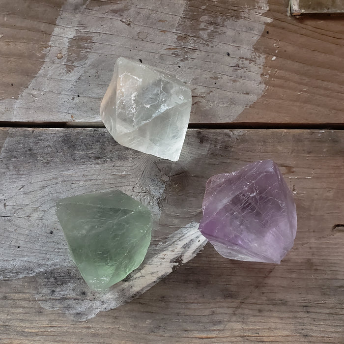 Rough Fluorite Octahedron