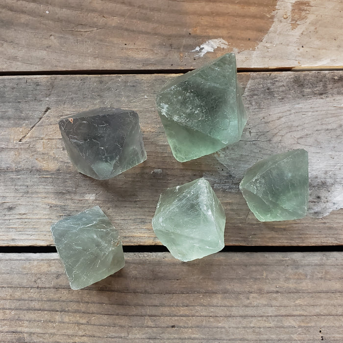 Rough Fluorite Octahedron