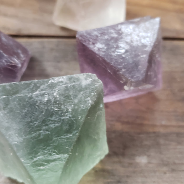 Rough Fluorite Octahedron
