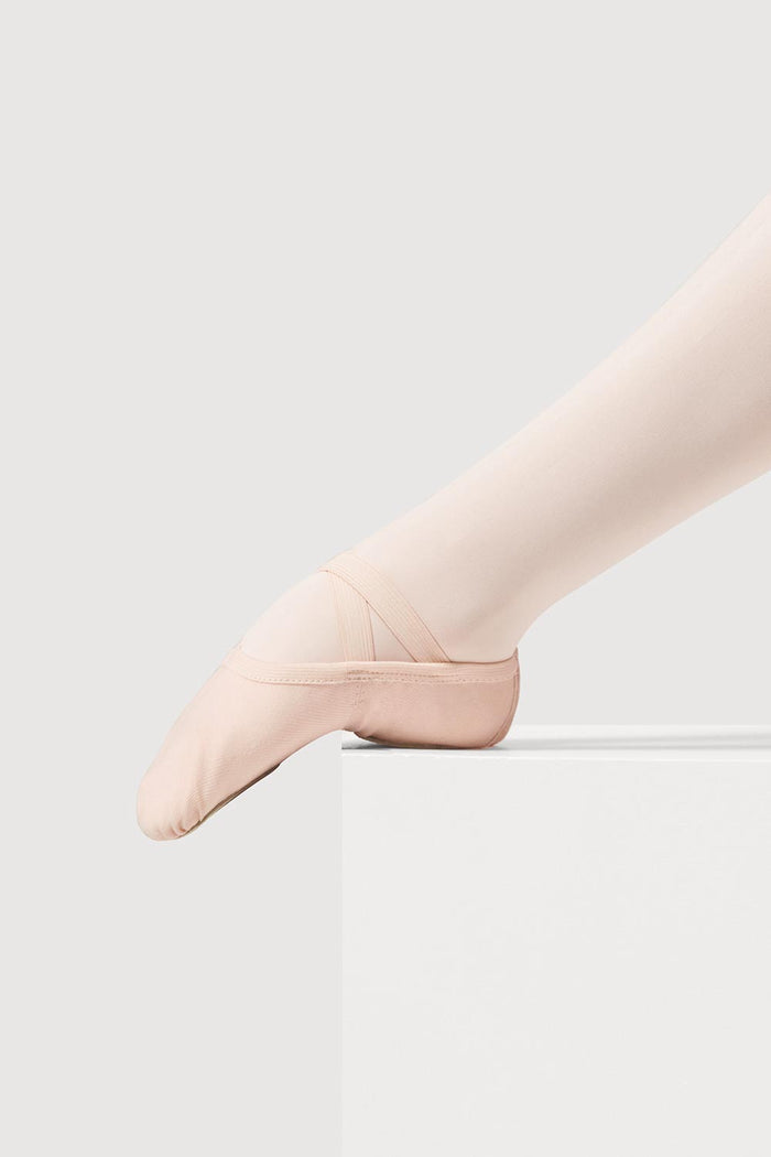 S0284G - Bloch Performa Stretch Canvas Childrens Ballet Flat