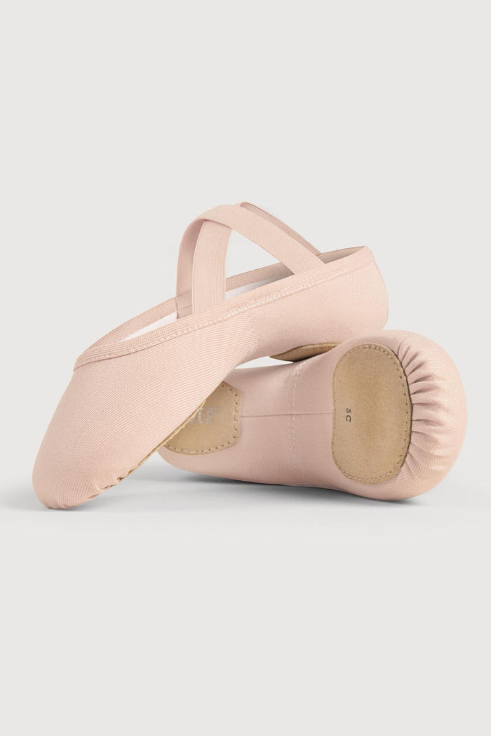 S0284G - Bloch Performa Stretch Canvas Childrens Ballet Flat