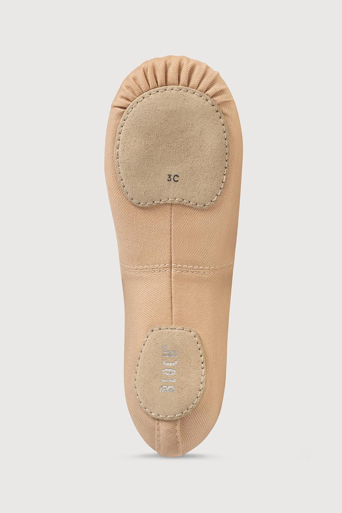 S0284G - Bloch Performa Stretch Canvas Childrens Ballet Flat
