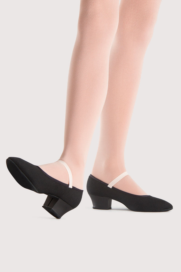 S0325G - Bloch Tempo Cuban Girls Canvas Shoe