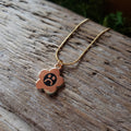 Sad Daisy Charm Necklace