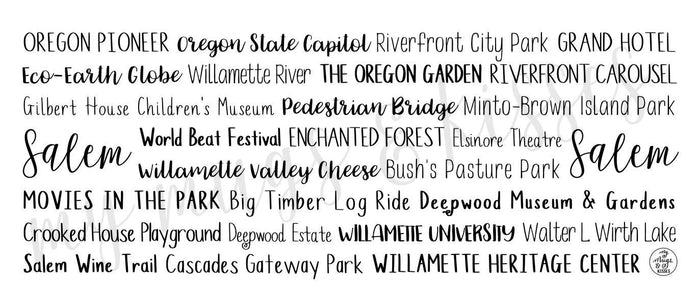 Salem, OR Mug