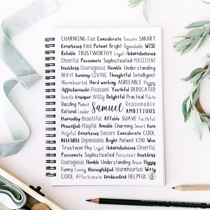 Samuel Spiral Notebook