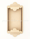 Scalloped Shadowbox - paperwhimsy