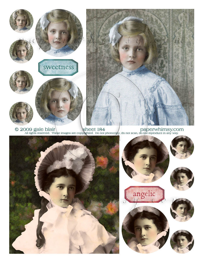 Sheet 184 PRINTED - paperwhimsy