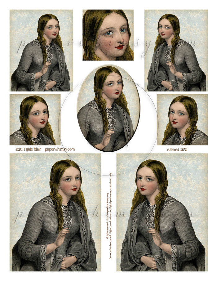 Sheet 251 PRINTED - paperwhimsy