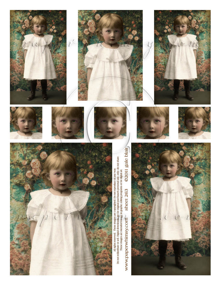 Sheet 263 PRINTED - paperwhimsy