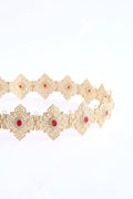 Shin Gold/Red Belt