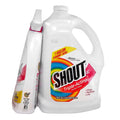 Shout Triple-Acting Laundry Stain Remover, 128 fl. oz. Refill + 22 fl. oz. Spray