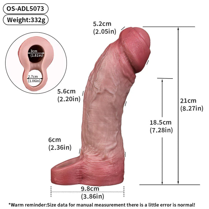 D-8.27 inches